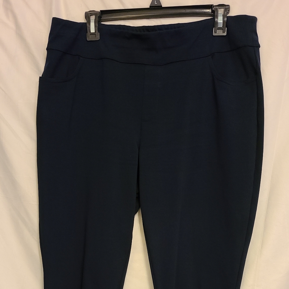 Susan Graver Pull-on Ankle Pant